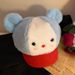 Korean Cute Cartoon Plush Baseball for Women, Warm Versatile in Autumn and Winter, Duck Tongue Hat, Big Head, Wide Face,_viptrois.com