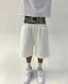 Men's Clothing Street Fashion Pattern Embroidery Double Waist Lace Casual Straight Pants Men's Sports Casual Trousers_viptrois.com