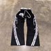 Men's Clothing Street Style Unisex Double Waist Design Loose Large Size Three Dimensional Printed Casual Pants_viptrois.com