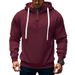 Cross-border Winter European And American Heavy Velvet Men And Women Same Style Couple Loose Hooded Zipper Commuter Tank Drawstring Sweater_viptrois.com