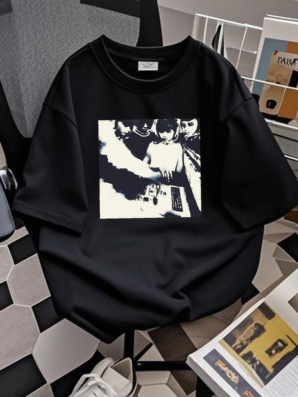 Vintage Flaming Lips Concert T Shirt Size S M L 234XL Cotton U1778 Breathable Slightly Casual Unisex Fashion Designer Clothes Comfortable_viptrois.com