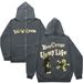Hoodie Sweatshirt Gothic High Street Full Zipper Oversized Unisex Streetwear Y2 Jacket_viptrois.com