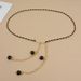 Pearl For Women Fashionable Thin Chain Simple Versatile Dress Belt Decoration Belly Dance Waist Accessory_viptrois.com