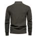 Pure European And American Style High-Quality Business New Sweater Autumn Winter Men's Knitted Cardigan Green_viptrois.com