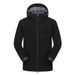 Unisex All-Weather Fleece-Lined Softshell Jacket – Waterproof Windbreaker, 10XL Sizing & Mountain-Ready Hood (Smoke Grey/Navy/Red/Green)_viptrois.com