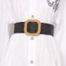 Women Braided Belts Must Buy Summer Woven PP Grass Belt Female Decorative Dress Wide Belt Elastic Elastic Versatile Belt Female_viptrois.com