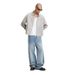 Men's Wide Leg High Street Style Retro Loose Casual Trousers Light Colored Straight Leg Trendy Version_viptrois.com