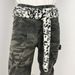 Retro Leopard Print Velvet Belt - Chunky Statement Waistband With Grommet Details For Bold Looks_viptrois.com