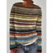 3D Floral Print Round Neck Sweatshirt – Women’s Trendy Pullover | Streetwear Chic_viptrois.com