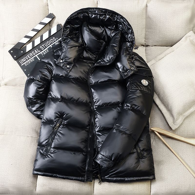 Unisex Winter Down Jacket – Super Warm Thick White Duck Down Coat For Men & Women (Black/Red/Blue, Sizes XS-XXXL)_viptrois.com