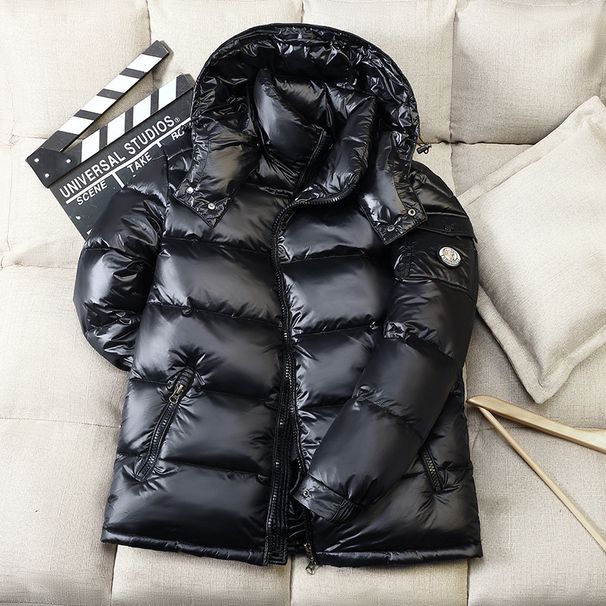 Unisex Winter Down Jacket – Super Warm Thick White Duck Down Coat For Men & Women (Black/Red/Blue, Sizes XS-XXXL)_viptrois.com