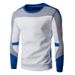Men's Clothing new men's baseball uniform sweatshirt plus velvet and thickened men's clothing 9269_viptrois.com