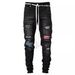 2020 European And American New Style High-End Slim Fit Ripped Skinny Jeans Men's Casual Versatile_viptrois.com