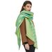 Unisex Shawl Women's scarf with looping jacquard polka dot diagonal scarf_viptrois.com
