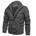 BOY BOY Cross-Border Supply Coat Hooded Multi-Pocket Cotton Workwear Tough Guy Jacket Men's Retro Fleece-Lined_viptrois.com