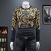 Men's Clothing Autumn And Winter High End Casual Sweater_viptrois.com