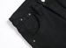 Young Boys Clothing Elastic Black Denim Pants_viptrois.com