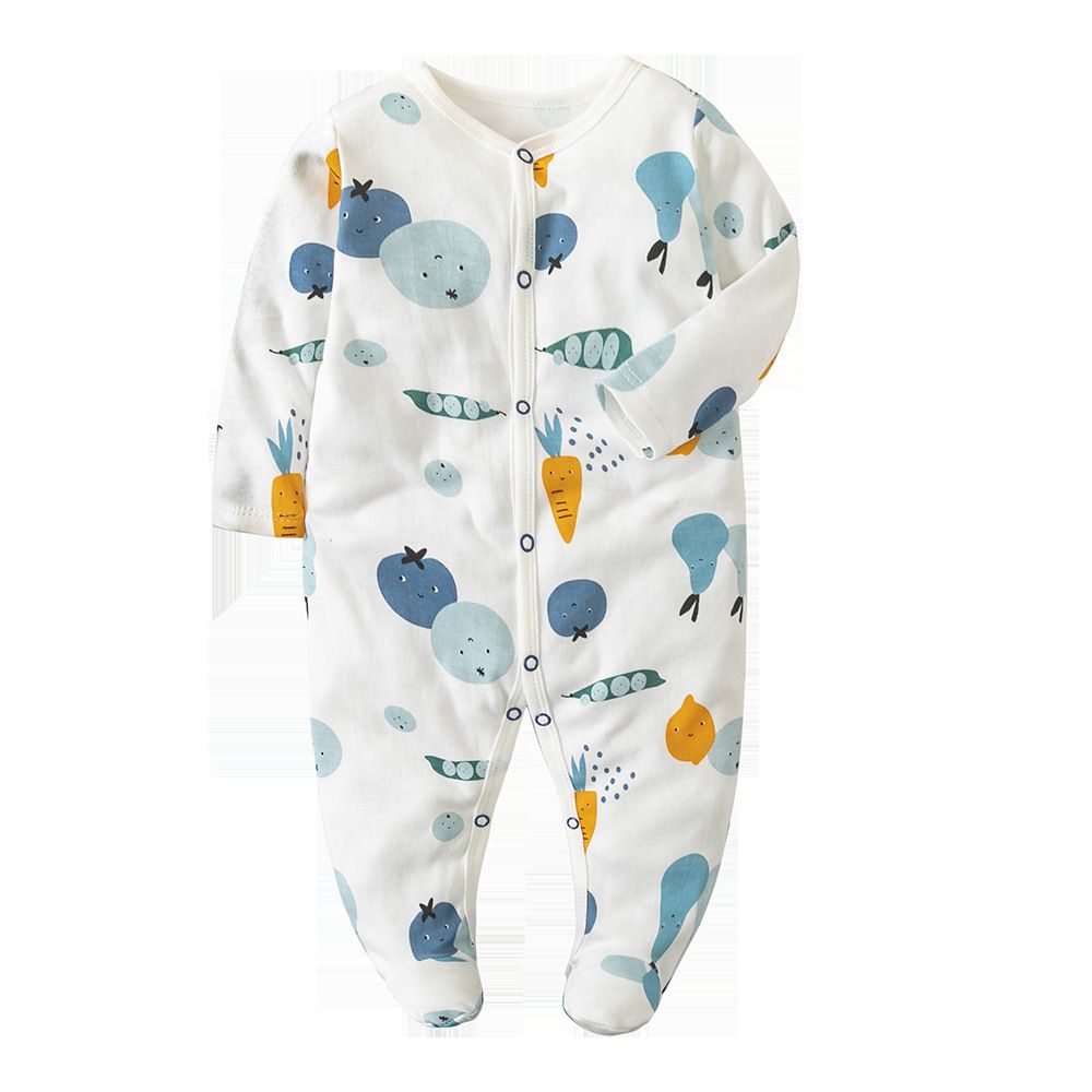 Mother & Kids Baby Onesie Cover Feet Crawl Clothes Newborn Onesie Cover Fart Clothes Spring And Autumn Pajamas Baby Clothes_viptrois.com