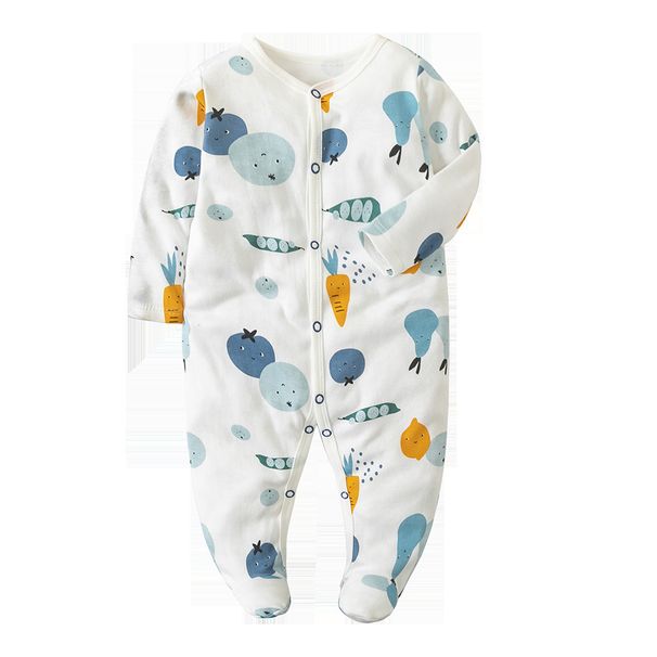 Mother & Kids Baby Onesie Cover Feet Crawl Clothes Newborn Onesie Cover Fart Clothes Spring And Autumn Pajamas Baby Clothes_viptrois.com