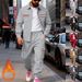 Men's Heavyweight Fleece Lined Outdoor Workwear Set American Style Loose Fitting Sweatpants Warm Jacket Combo For Winter Collection_viptrois.com