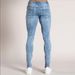 Loom Cross-Border Exclusive New Ripped European And American Hot-Selling Long Pants Men's Skinny Jeans_viptrois.com