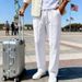 Men's Four Seasons Loose Straight Sports Casual Trousers Oversize Pants_viptrois.com