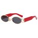 Men's Sunglasses Round Trendy Online Celebrity Small Frame Glasses For Men And Women, Fashionable Sunglasses For Hot Girls With Round Faces_viptrois.com