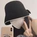 2023 Summer New High End Facial Small Basin Sunscreen Big Headcircumference Bow Fisherman's Hat Women_viptrois.com