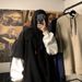 Pure Two-Piece Hoodie For Men, Autumn Winter Trendy Ins Hip-Hop Oversized Niche High Street Jacket_viptrois.com