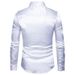 Men's Clothing American Style Shiny Men's Mercerized Cotton Solid Color Drape Long Sleeve Shirt European Size Business Men High Quality Shirt_viptrois.com