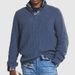 European And American Men's Business Casual Loose Zipper Stand-up Neck Sweater_viptrois.com