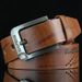 VOOTHOST Fashion Men's Casual Retro Belt Men's Leather High Quality Classic Belt Alloy Pin Buckle Belt Mens Belt Waist Belt F0202_viptrois.com