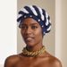 New Hat Brim Nails Color Diamond Pit Strips Two Color Braid Black People's Headscarf Hat_viptrois.com