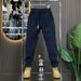 Men's Style Patchwork Slim Fit Trousers Loose Fitting Casual Sports Style Trendy Cool New Spring Autumn_viptrois.com