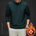 2025d 2025 Fleece Lined Thickened Sweatshirt Men's Long Sleeve T-Shirt Winter New Round Neck Top For Young And Middle-aged_viptrois.com