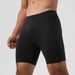 Men's Clothing Elastic Shark Skin Tight Three Quarter Pants Ice Silk High Weight Anti Transparent Tights Pocket Three Quarter Pants_viptrois.com