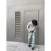 Men's Clothing Gray plus velvet thickened sweater hooded silhouette jacket deconstructed splicing solid color short hoodie for men and women_viptrois.com