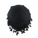 Unisex Men's Tin Lined Pullover Hat Fringe Edge Headscarf Hat Women's Personalized Hair Care Twist Tail Hat_viptrois.com