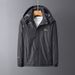 Autumn And Winter Waterproof Jacket Men's Outdoor Velvet Thermal Jacket Large Size Jacket Mountaineering Suit_viptrois.com
