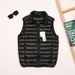 Down Jacket, Vest, Men's Light And Thin Vest, Vest, Stand-up Collar, Vest, Large Size Warm Autumn And Winter Jacket, Out Of Season_viptrois.com