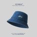 Trendy Cowboy Bucket Hat - UPF50+ Sun Protection, Unisex Adjustable Basin Hat For Men & Women, Original Letter Design, Casual Outdoor Style_viptrois.com