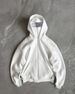 Men's Zip-Up Hoodie With Double-Layer Face Mask - Streetwear Pullover For Hip-Hop Fashion (Black/Grey/White, S-XXXL)_viptrois.com