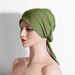 curved two tail hat Muslim headgear solid color small hat_viptrois.com