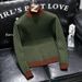 High Neck Sweater, Internet Famous Trendy Brand Slim Fit Checkered Jacquard Thread Jacket, Men's Autumn And Winter New_viptrois.com