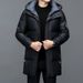 -30 ° Neue Mode Männer 90% Weiße Kapuze Enten Daunen Jacken Herren Dicken Warmen Wasserdichten Parka Mantel Daunen Mantel_viptrois.com