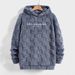 Cross-border Supplier: New Style Loose-fitting Casual Sports Hoodie With Lamb Wool Lining_viptrois.com