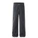 Men's Clothing Retro Washed Overalls Trendy Loose Straight Casual Pants_viptrois.com