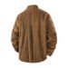 Pure 2025 Cross-Bord Exclusive European Size Trendy Wint Warm Particle Outwear Lamb Wool Jacket Men's New Knitted_viptrois.com