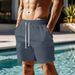 Men's Clothing Casual Multi Pocket Work Shorts Lace Up Shorts Trendy Shorts_viptrois.com