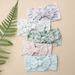 Cross-border new children's hair accessories baby cute digital printed bow headband baby elastic nylon hair band_viptrois.com
